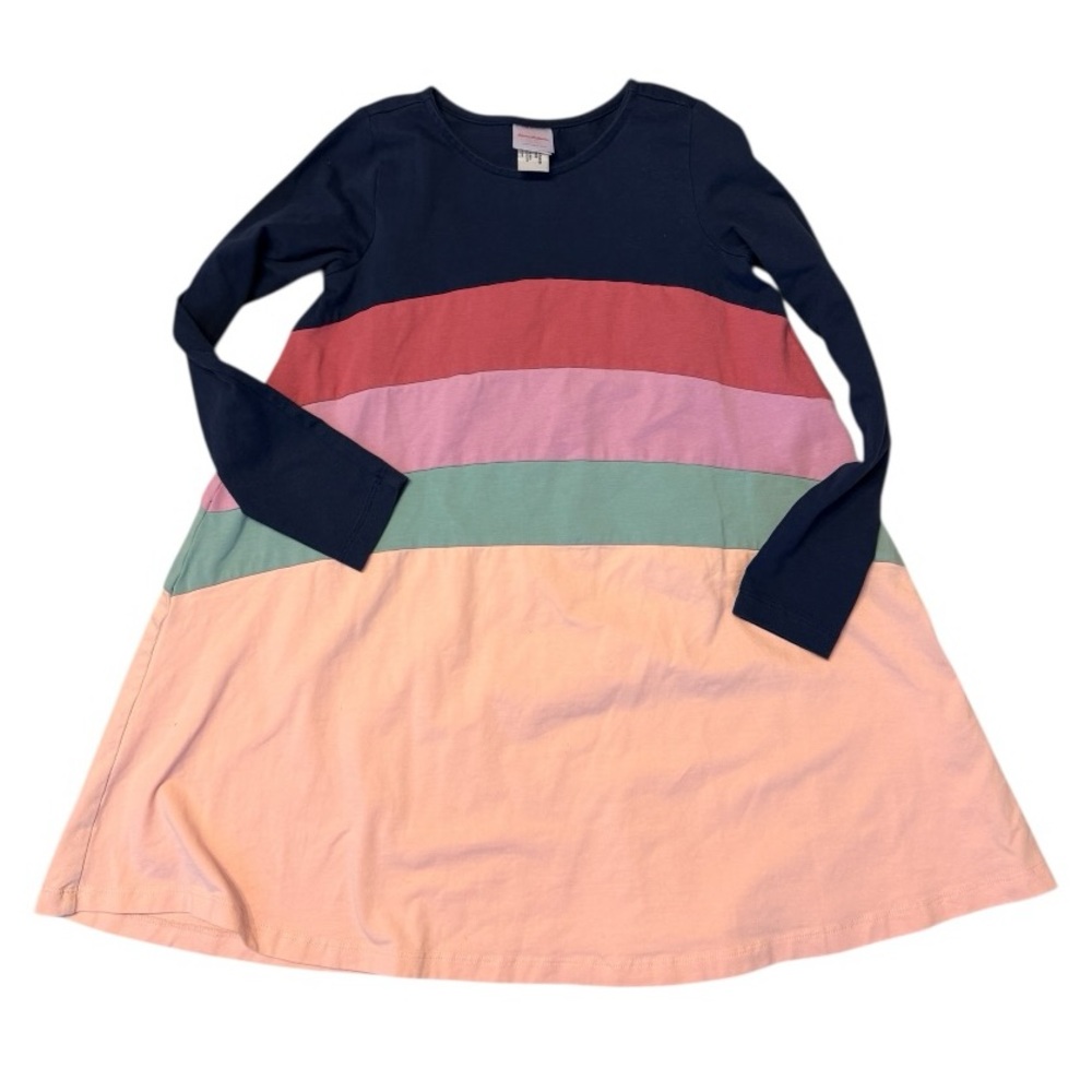 Hanna Andersson Multicolor Striped Swing Dress